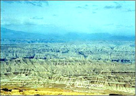 Clay Forest in Zhada County Ngari