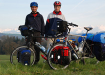 Biking through Qinghai - Tibet Highway