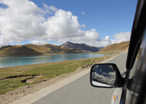 Driving through Qinghai - Tibet Highway