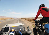 biking in tibet