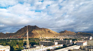 Downtown of Shigatse